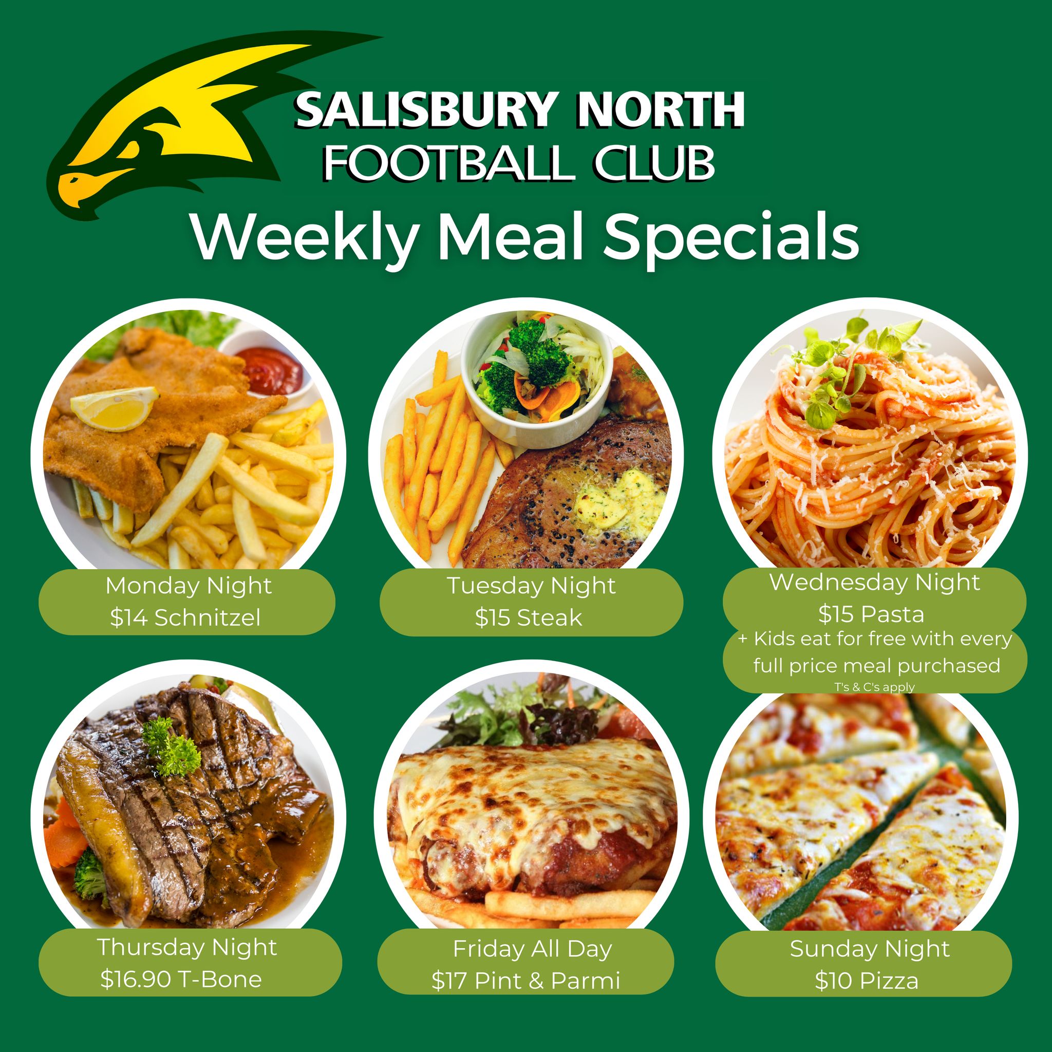 Eat & Drink – Salisbury North Football Club